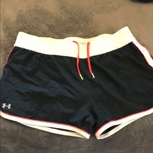Barely worn Under Armour running shorts
